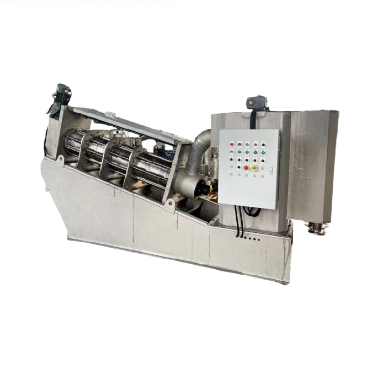 JX-DL 401 Sludge Dewatering Screw Press Stainless Steel 316