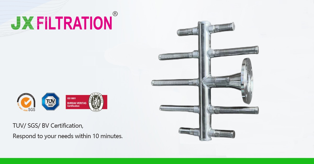 Wedge Wire Hub and Header Laterals