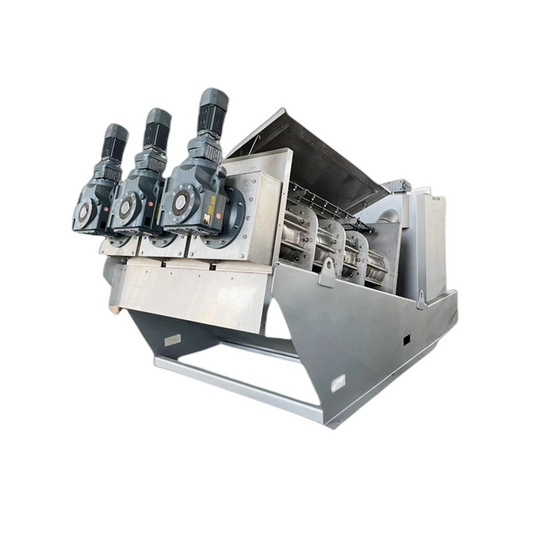 Wastewater Sludge Dewatering Screw Press