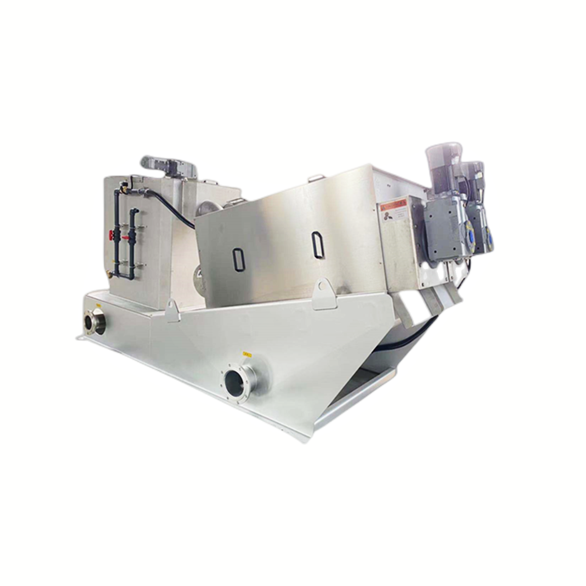 Wastewater Sludge Dewatering Screw Press