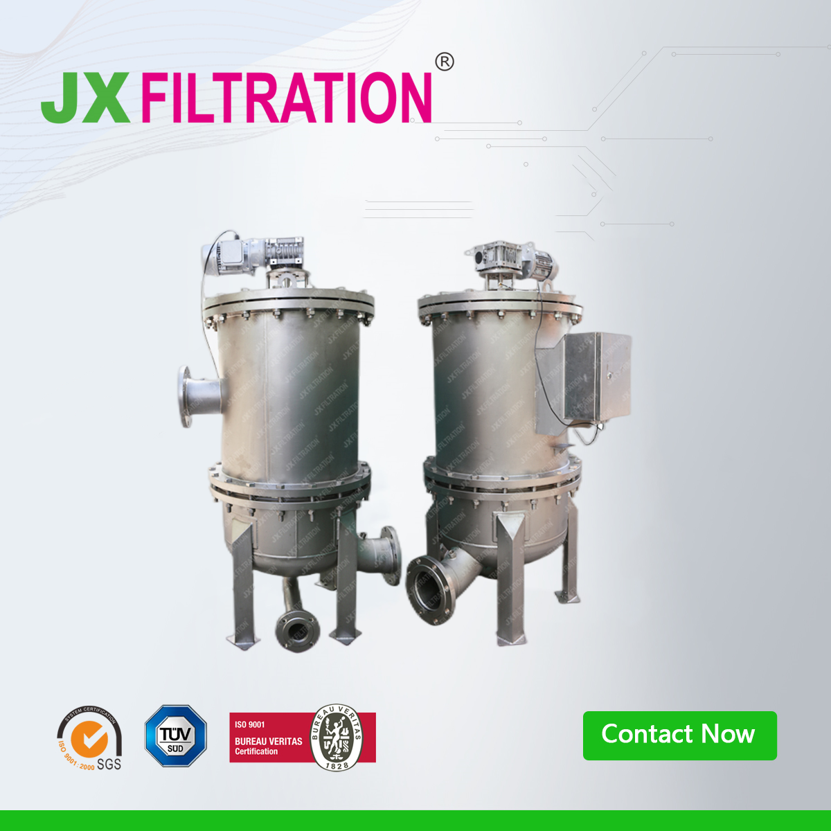 Model 800 Automatic Backwash Filter