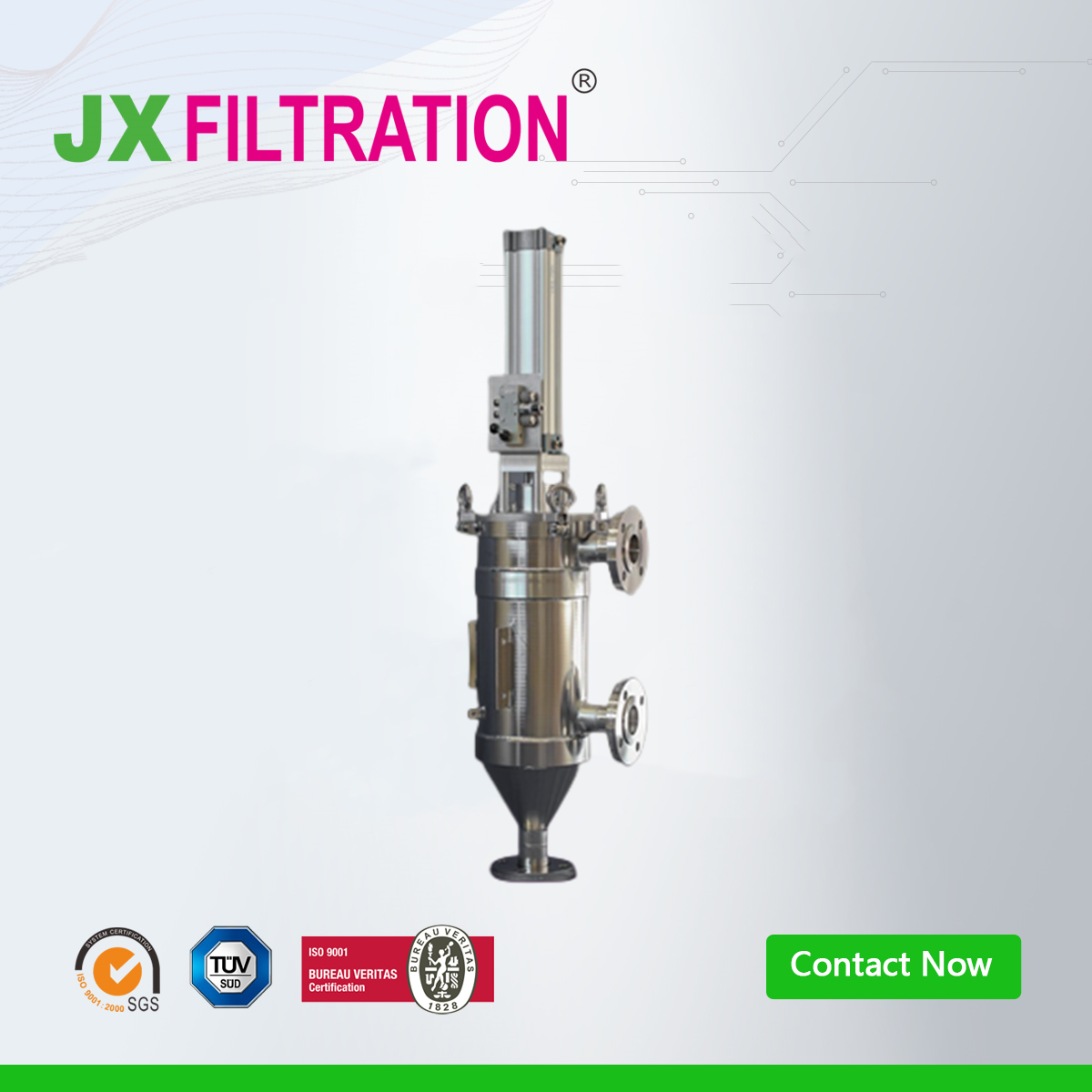 Model 273 Automatic Self-cleaning filter