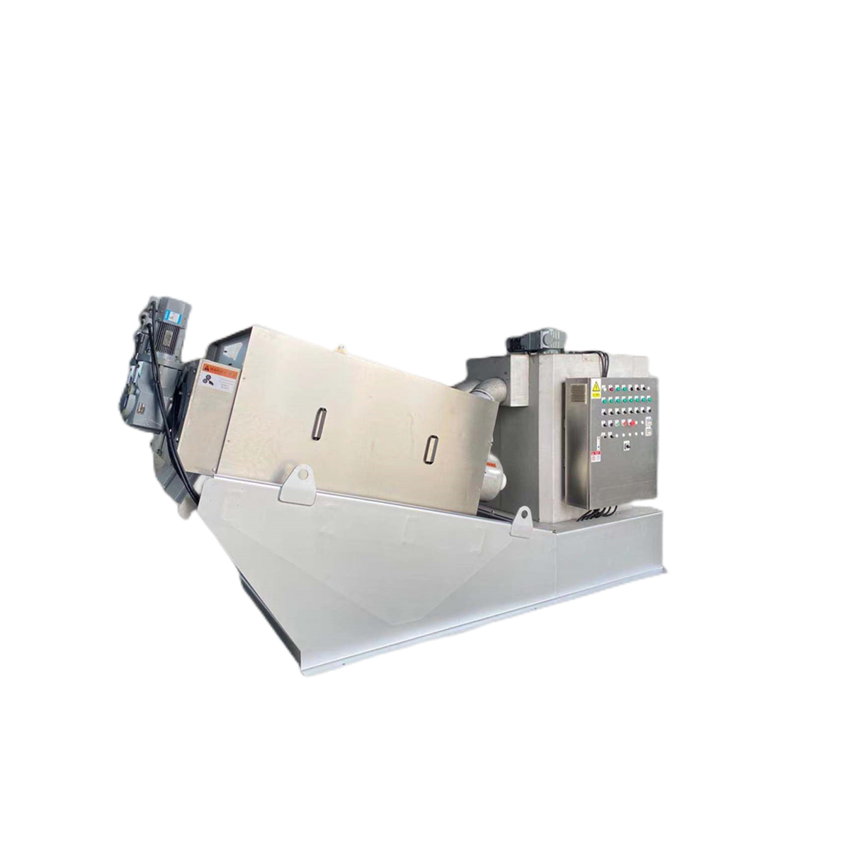 Wastewater Sludge Dewatering Screw Press