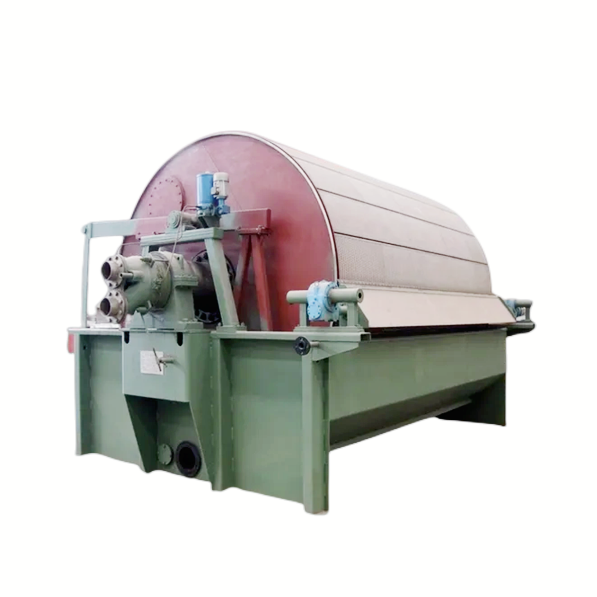 Scraper Discharge Vacuum Drum Filter