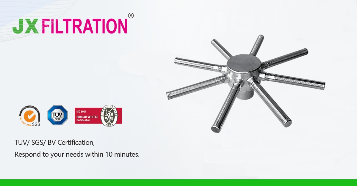 Wedge Wire Hub and Header Laterals