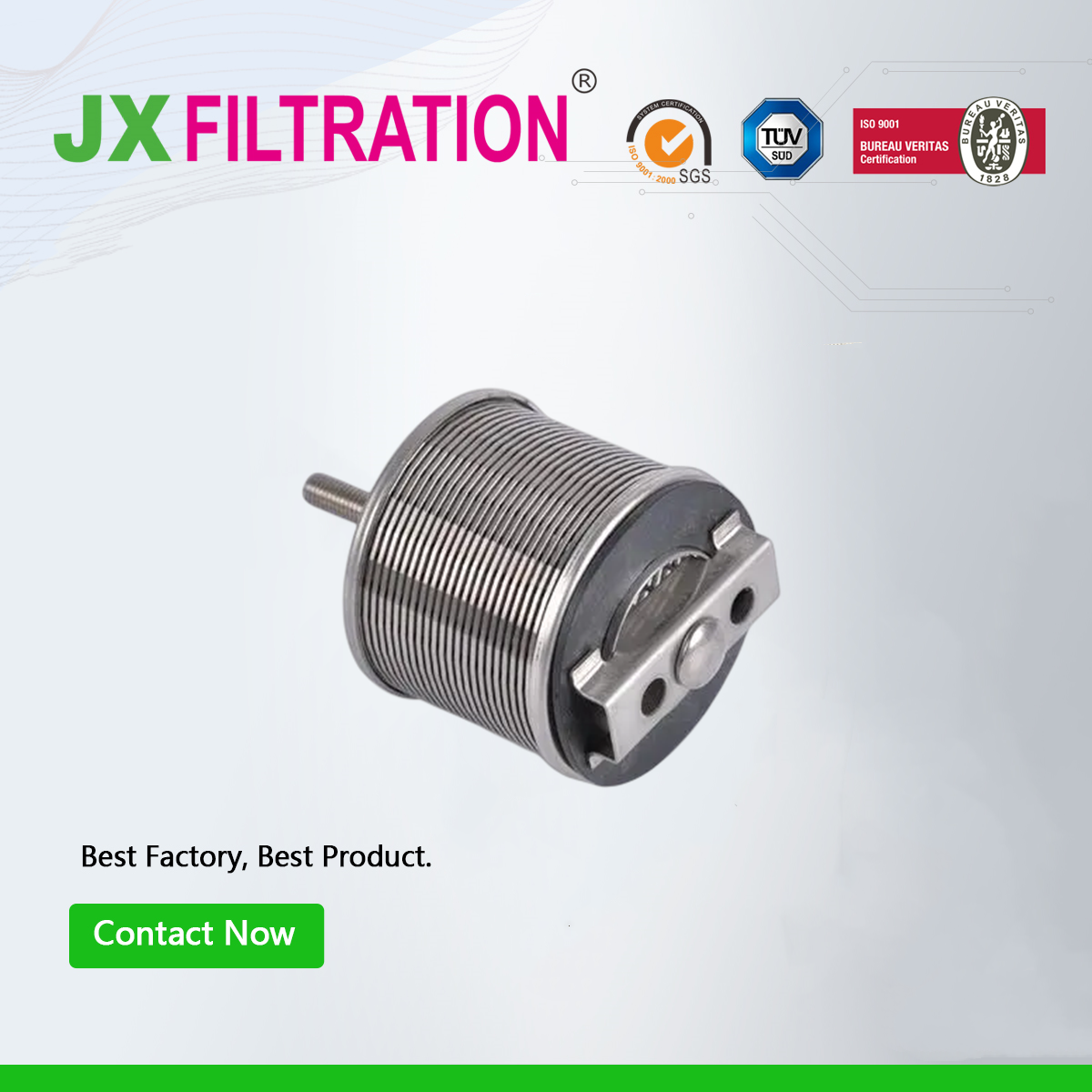 Wedge Wire Filter Nozzle