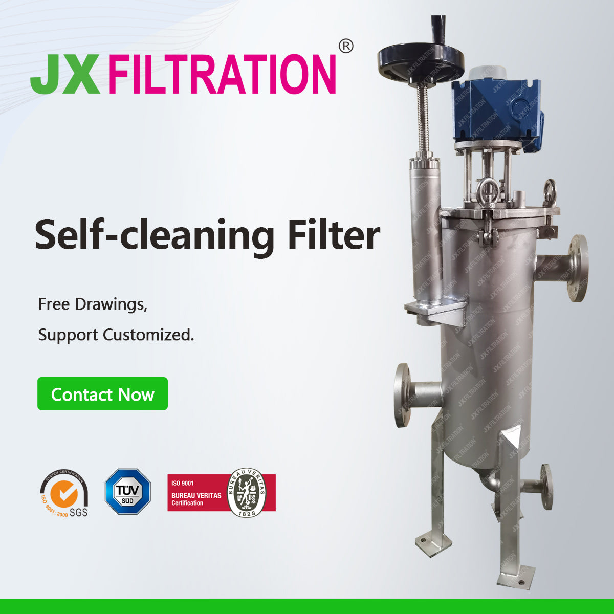 Model 530 Automatic Self-cleaning filter