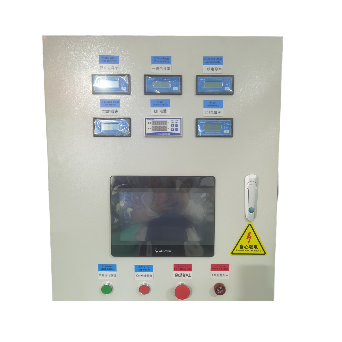Two-stage Reverse Osmosis and EDl System
