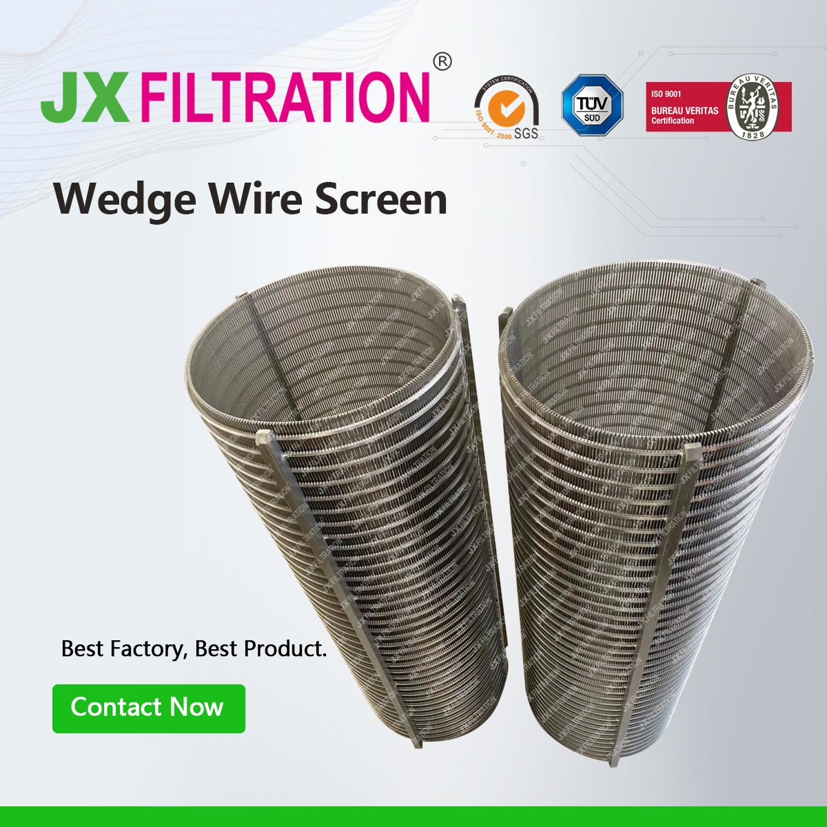 Wedge Wire Cylinder