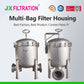 6-Bag Filter Housing
