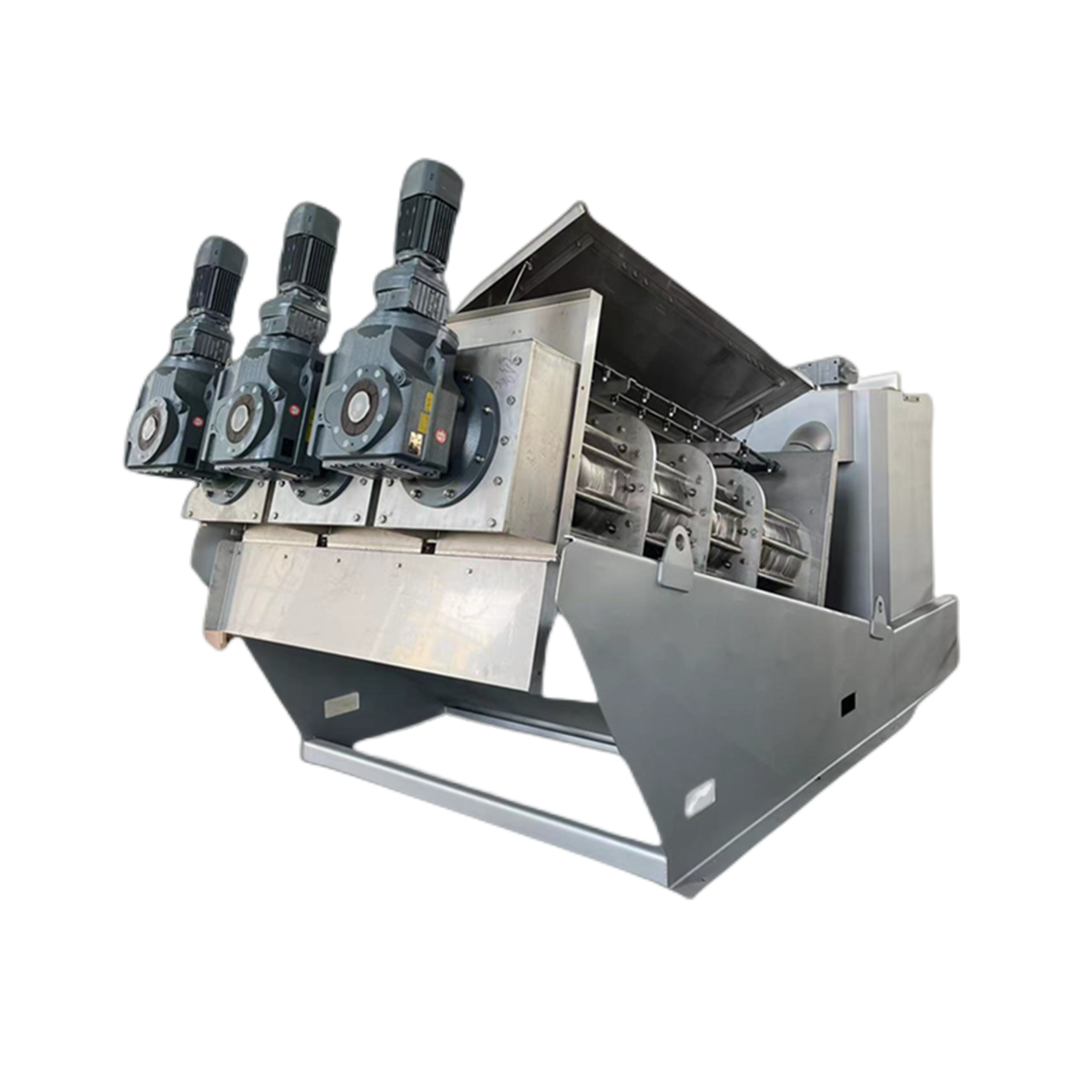 JXDL 132 Screw Press Sludge Dewatering Machine